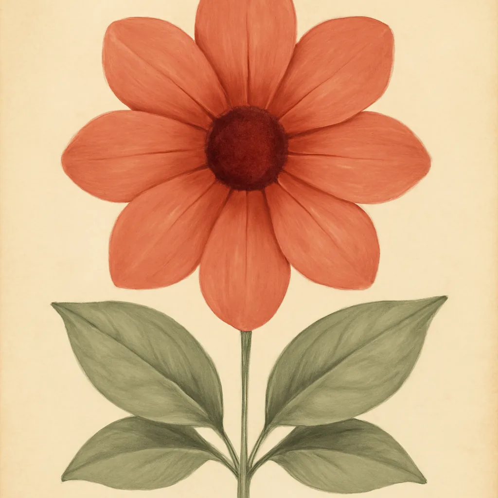 Illustration éditoriale botanique — Clitoris-moi.ch