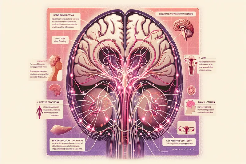 Guide complet de l'orgasme f&eacute;minin - illustration &eacute;ducative montrant la physiologie de la r&eacute;ponse sexuelle